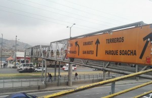 Se realizará la adecuación y arreglo del puente peatonal de León XIII en Soacha