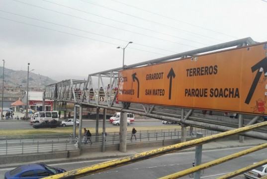 Se realizará la adecuación y arreglo del puente peatonal de León XIII en Soacha