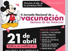 Gran jornada de vacunación para niños en el municipio de Funza