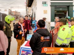 Continúan las labores para recuperar el espacio público en Funza