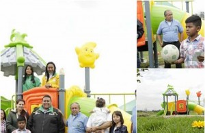 Nuevo parque infantil en el municipio de Mosquera
