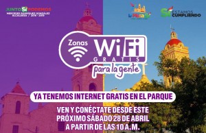 La Mesa celebra la llegada de Zonas WiFi Gratis