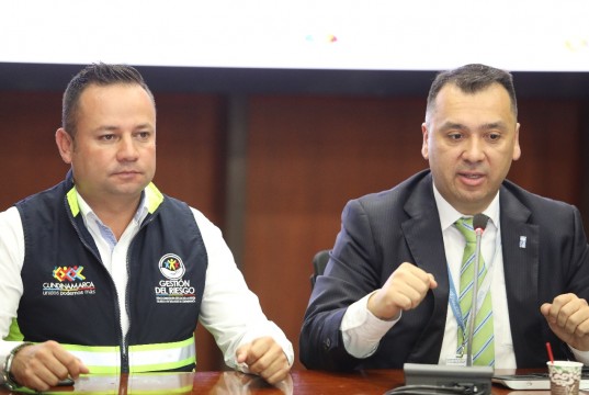 Avanza construcción de la política pública para la gestión del riesgo en Cundinamarca