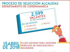 Se amplía plazo de selección para la inscripción de empleo en Cundinamarca