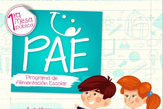 Se presentará la Primera mesa pública del Programa de Alimentación Escolar en Facatativá