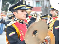 Concurso municipal de bandas marciales en Facatativá
