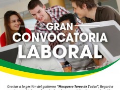 GRAN convocatoria laboral en el municipio de Mosquera