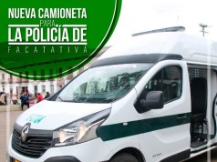 Entrega de nuevo vehículo de Policía al servicio de los facatativeños