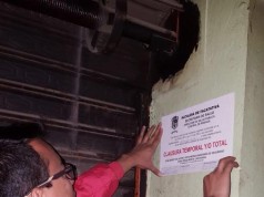 Cierres temporales de establecimientos en Facatativá