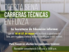 Nuevas ofertas de carreras técnicas dictadas por el Sena en Funza