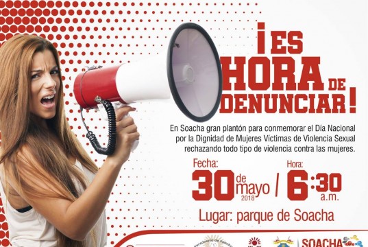 Soacha se une en una sola voz para rechazar todo tipo de violencia
