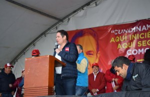 Visita del candidato presidencial Germán Vargas Lleras al municipio de Mosquera