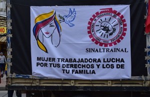 Se realizó en Funza y Mosquera la importante marcha del 1ero. de Mayo