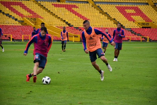 Selección Colombia trabajó en el estadio El Campín