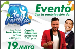 Con gran concierto Chía celebra el día de la familia