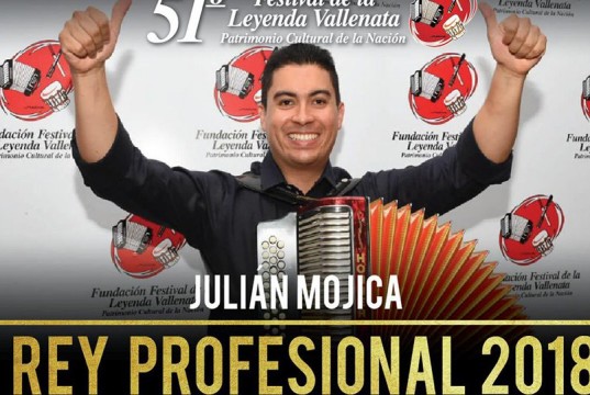 Nuevo Rey de los acordeoneros en el Festival de la Leyenda Vallenata