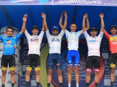 Wildy Enrique Sandoval, primer líder de la Vuelta a Cundinamarca