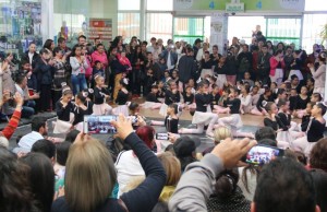 El público facatativeño disfrutó del ballet en el municipio