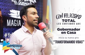 Inicia la nueva gira de «Gobernador en Casa»