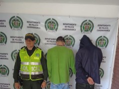 Capturados dos individuos con circular azul por la Interpol en Cundinamarca