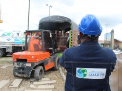 Construcción de nueva subestación eléctrica para la planta de tratamiento de agua potable en Madrid