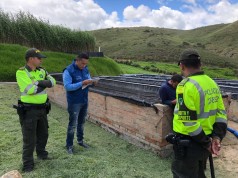 Detectado en flagrancia predio que disponía lodos y aguas residuales sin permiso legal