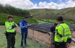 Detectado en flagrancia predio que disponía lodos y aguas residuales sin permiso legal