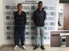 Dos personas capturadas en el municipio de Madrid