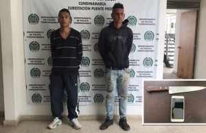 Dos personas capturadas en el municipio de Madrid