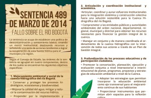 Conozca la sentencia del fallo sobre el río Bogotá