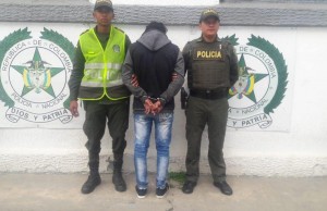 Captura de dos individuos en el municipio de Mosquera
