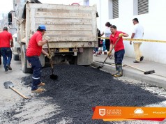 Obras de mantenimiento a importantes vías del municipio de Funza