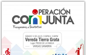 Este sábado la Alcaldía de Facatativá atenderá desde la vereda Tierra Grata