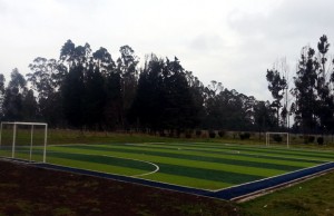 Madrid estrena cancha sintética de fútbol