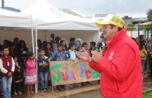 Exitoso fue el lanzamiento del programa comunalitos en el parque de los niños
