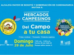 Este fin de semana, los mercados campesinos llegan a tres parques de Bogotá