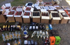 Policía Fiscal y Aduanera desmantela red de contrabando de licores
