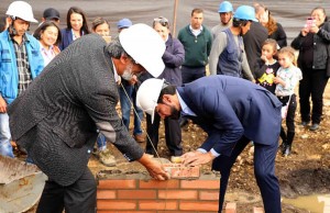 Se colocó la primera piedra para las obras de ampliación de Colegio en Funza