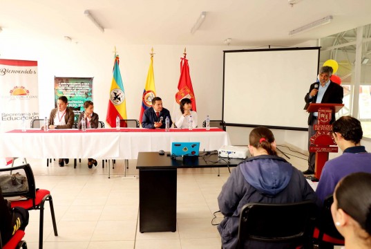 Importante capacitacion del Sistema Nacional de Convivencia Escolar