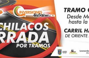 Cierres viales para está semana en el municipio de Chía