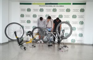 Captura de tres individuos por hurto de bicicletas y celulares en Funza