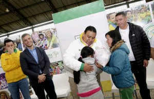 «Familias bien nutridas» en Mosquera