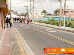 Se inauguró la calle 18 en el municipio de Funza