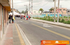 Se inauguró la calle 18 en el municipio de Funza