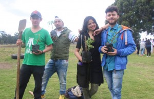Jóvenes facatativeños comprometidos con cuidar el medio ambiente