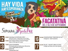 Facatativeños invitados a participar de la Semana por la Paz