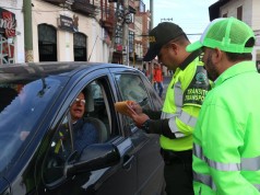 Policía de Tránsito reconoce el buen actuar de los conductores con comparendos educativos