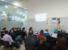 Capacitación a operarios encargados de controlar y vigilar las zonas azules de Facatativá