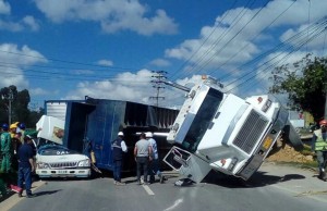 Fuerte accidente en el municipio de Mosquera