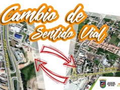 Habrá cambio de sentido en dos vías de Chía